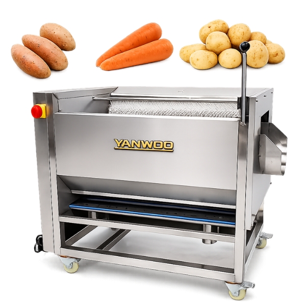 Máy chà rửa gọt vỏ củ quả Yanwoo CX-120