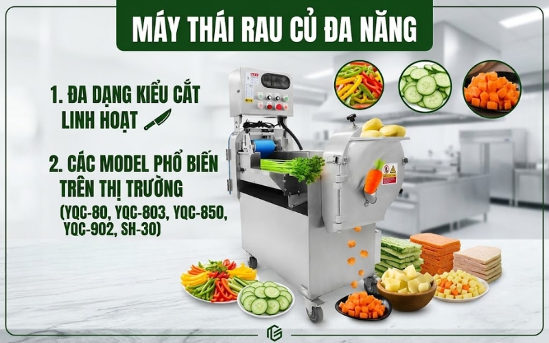 Máy thái rau củ đa năng