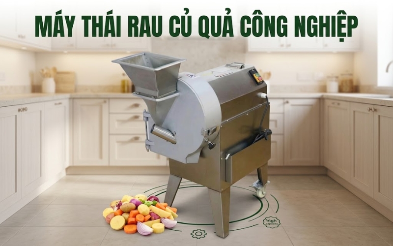 Máy thái rau củ quả công nghiệp