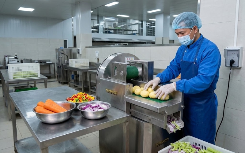 Ưu nhược điểm của máy thái rau củ đa năng Yanwoo CHD-20
