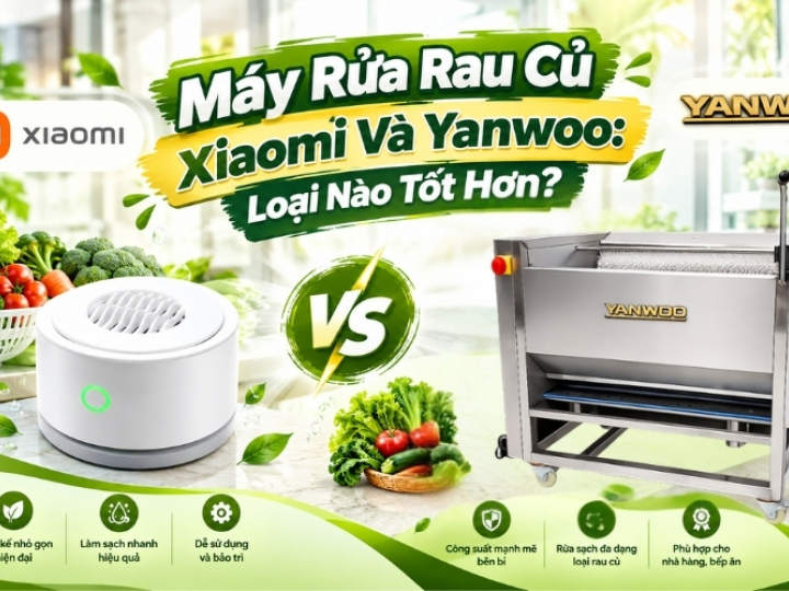 Máy Rửa Rau Củ Xiaomi Và Yanwoo: Loại Nào Tốt Hơn?