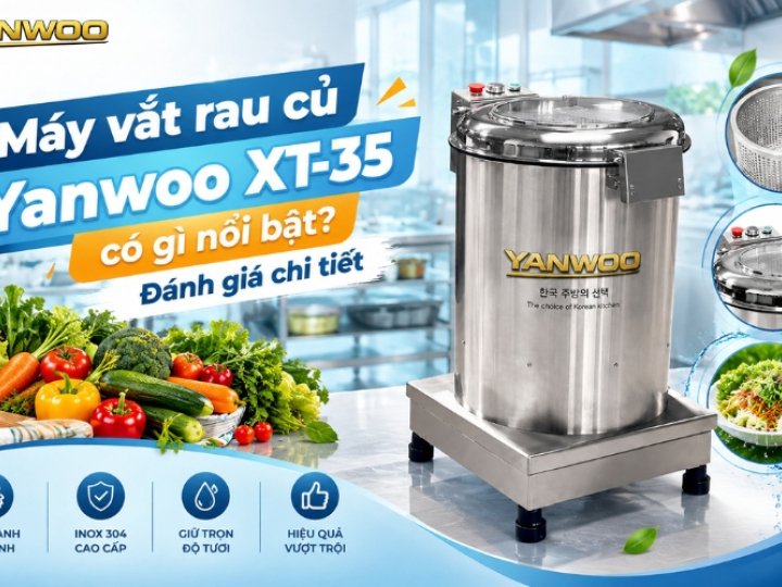 Máy vắt rau củ Yanwoo XT-35 có gì nổi bật? Đánh giá chi tiết